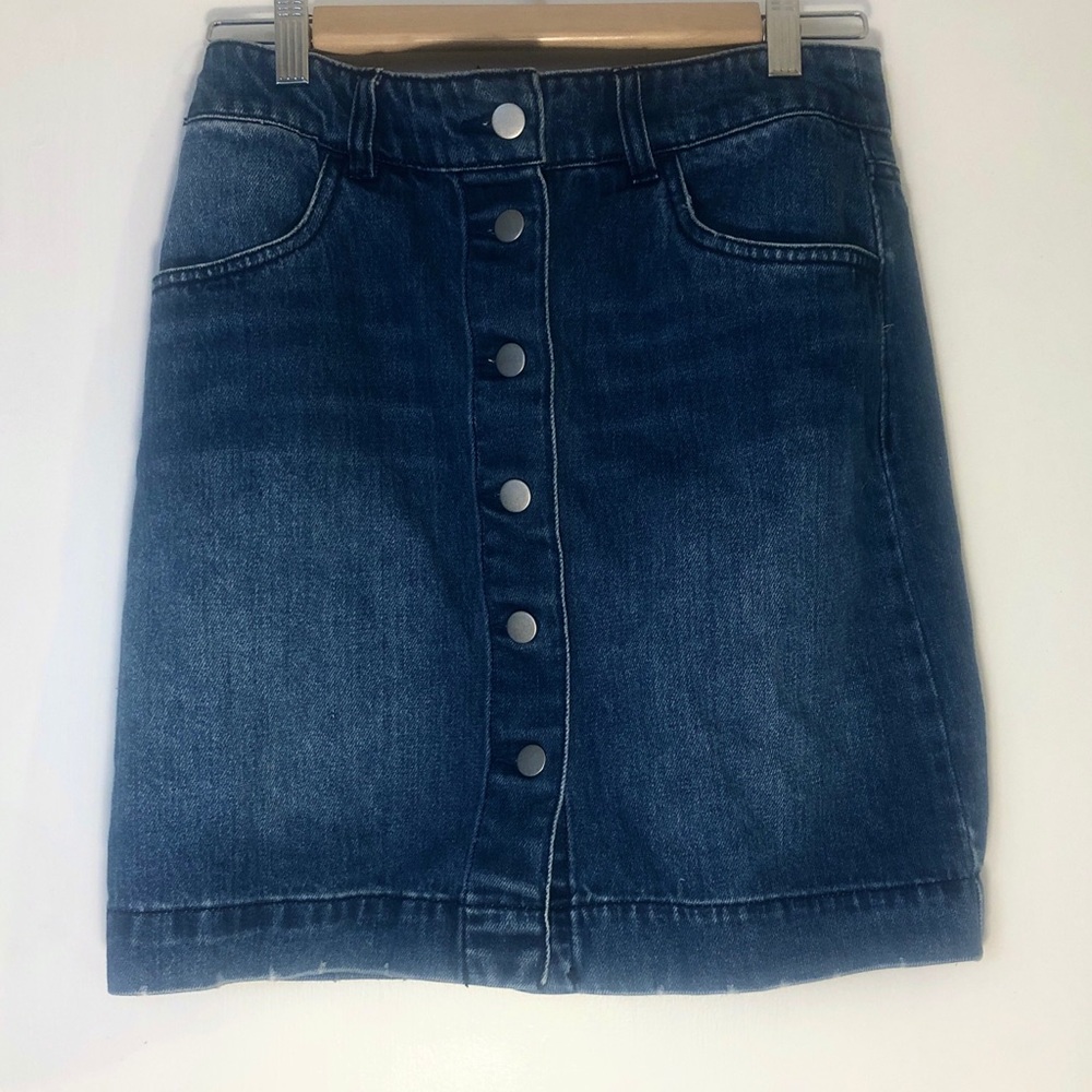 Dark wash Denim Skirt